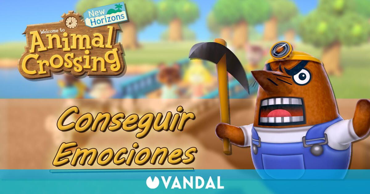 Cómo Desbloquear Emociones En Animal Crossing: New Horizons