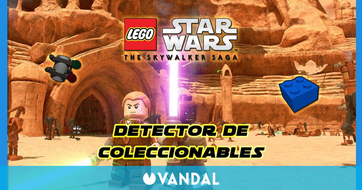 LEGO Star Wars The Skywalker Saga Desbloquear el detector de coleccionables