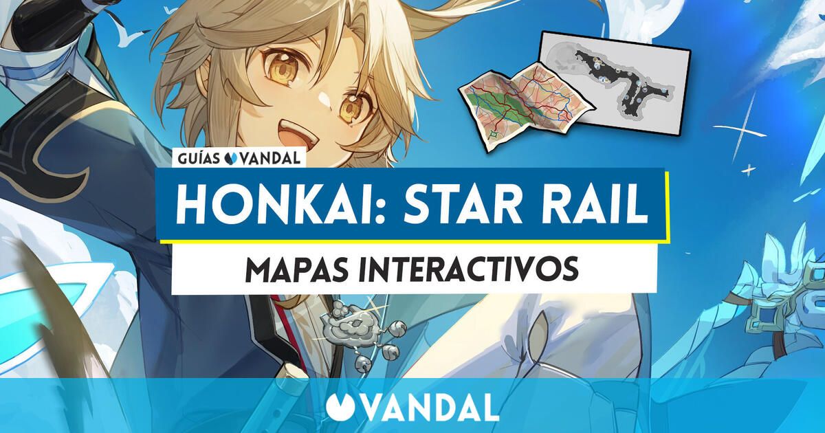 Mapas interactivos de Honkai Star Rail: TODAS las zonas, tesoros,  enemigos