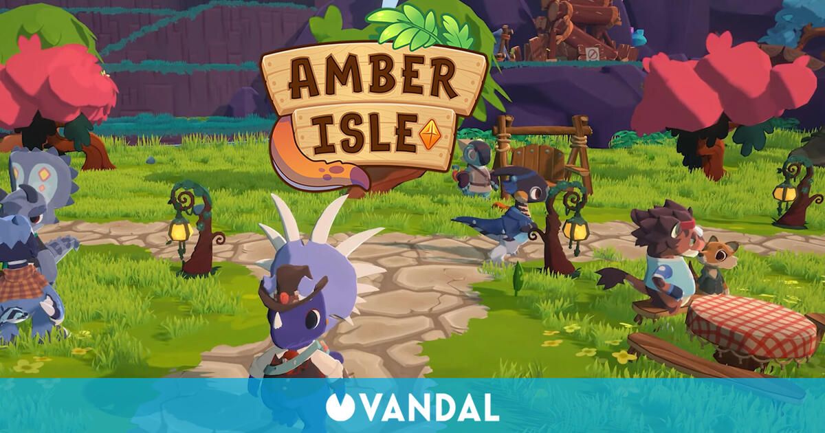 Así es Amber Isle, un encantador juego en el que hay que gestionar una tienda en una isla con dinosaurios