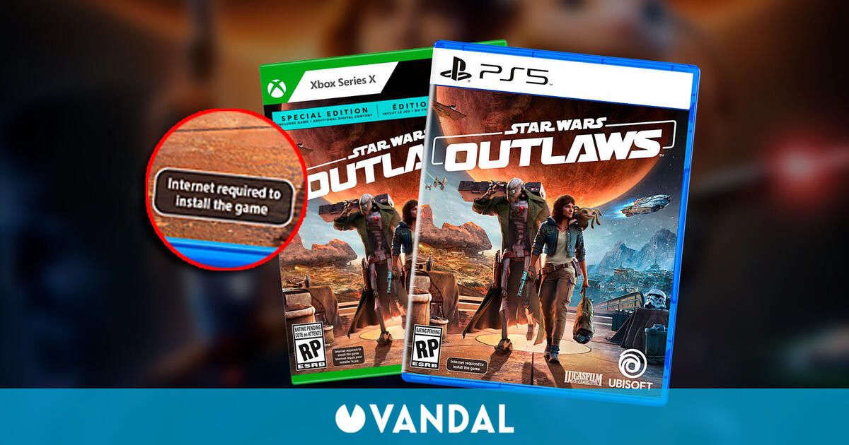 Star Wars Outlaws requerirá conexión a internet para su instalación, incluso en su edición física