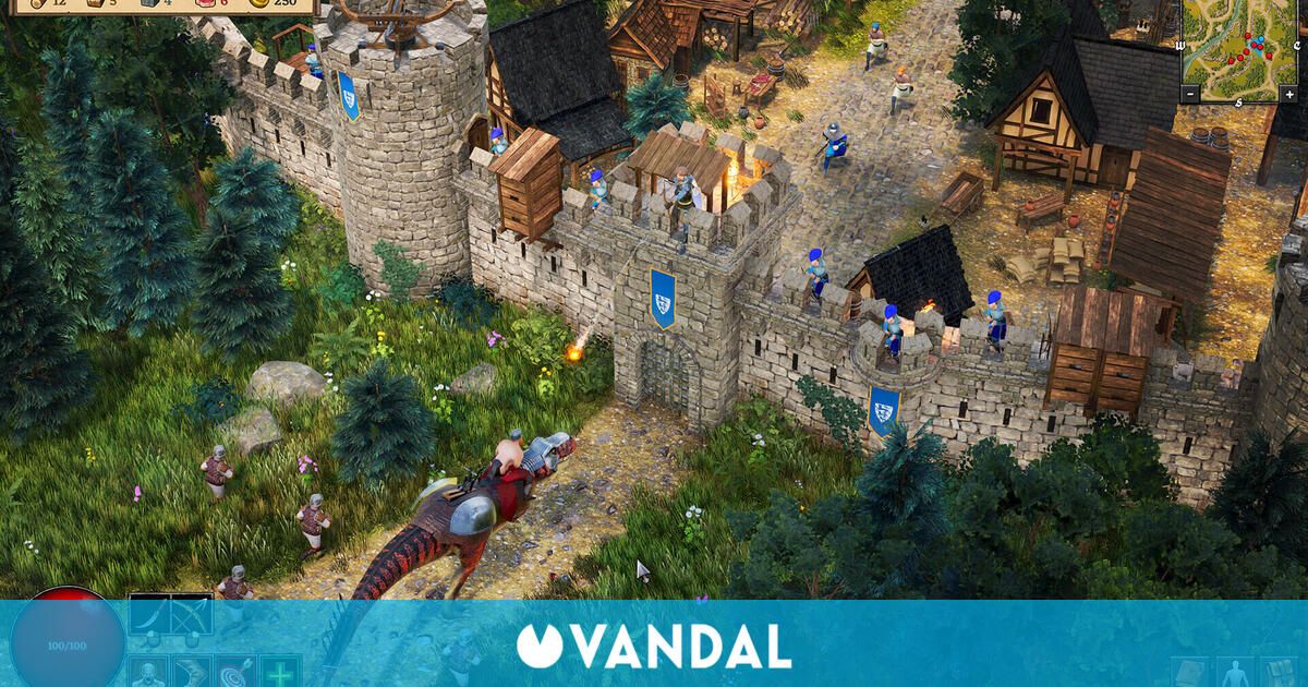 Como un Age of Empires pero con dinosaurios: Así es Dinolords, un juego de estrategia medieval para Steam