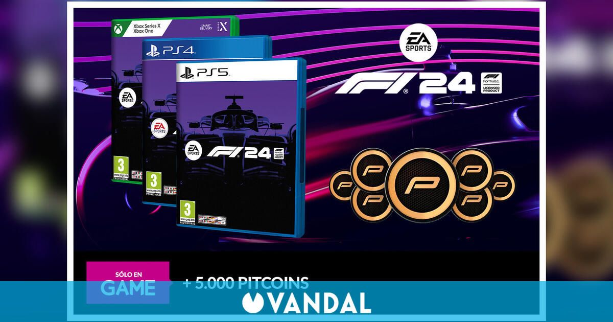 Reserva EA Sports F1 24 en GAME y llévate un DLC exclusivo de regalo