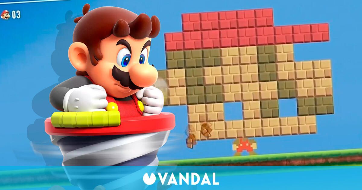 Nintendo revela mecánicas descartadas de Super Mario Bros. Wonder, incluyendo un Mario con cabeza gigante