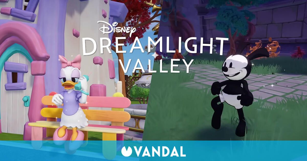 La pata Daisy y el conejo Oswald se preparan para instalarse en Disney Dreamlight Valley