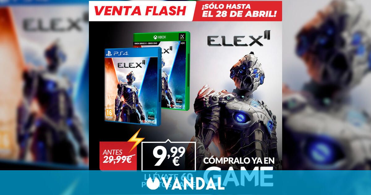 Consigue ELEX 2 en GAME por sólo 9,99 euros, sólo hasta el 28 de abril