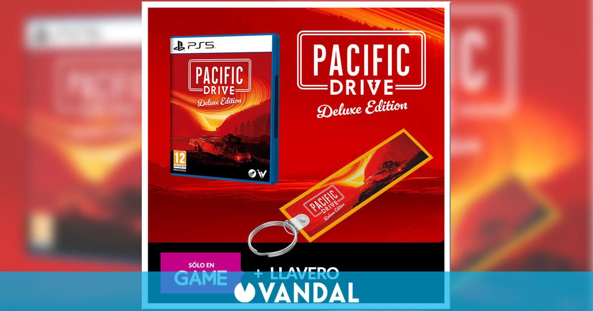 Hazte con Pacific Drive y su Deluxe Edition en GAME y llévate un llavero exclusivo de regalo