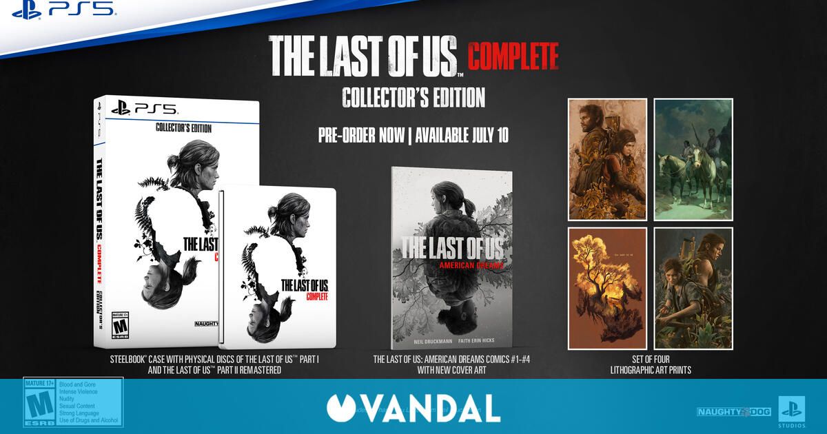 The Last of Us recibe una nueva edición para PS5: ¿Qué incluye y cuánto cuesta The Last of Us Complete?