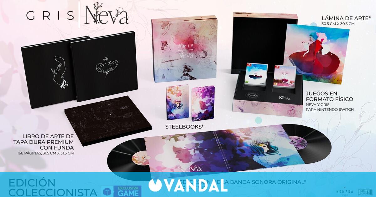 Ya puedes reservar GRIS - Neva Edición Coleccionista de forma exclusiva en GAME
