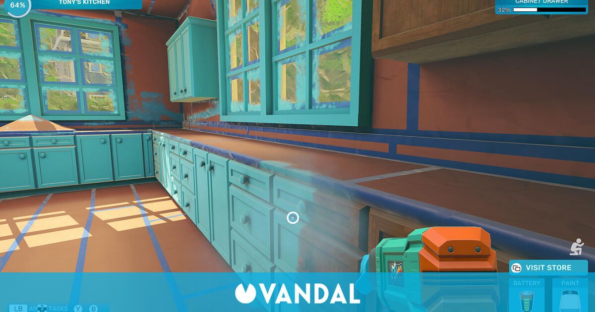 Como PowerWash Simulator pero al revés: Ya hay fecha para Spray Paint Simulator, que llega día uno a Game Pass