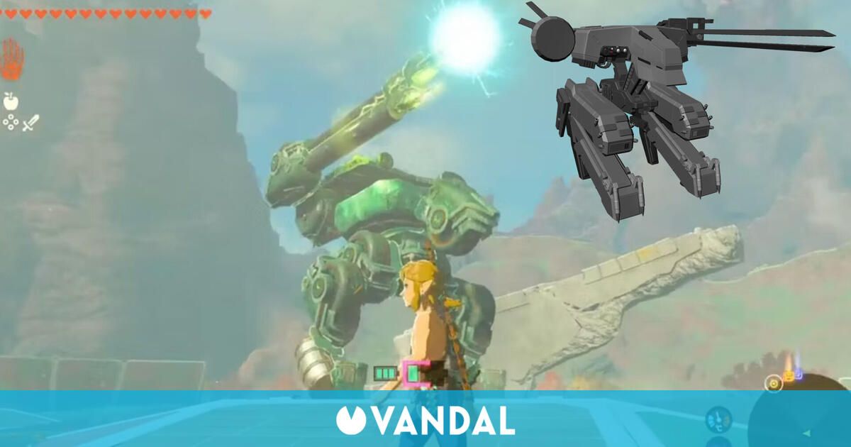 Random: Zelda: TOTK Player Creates The Ultimate Weapon, Metal Gear Rex