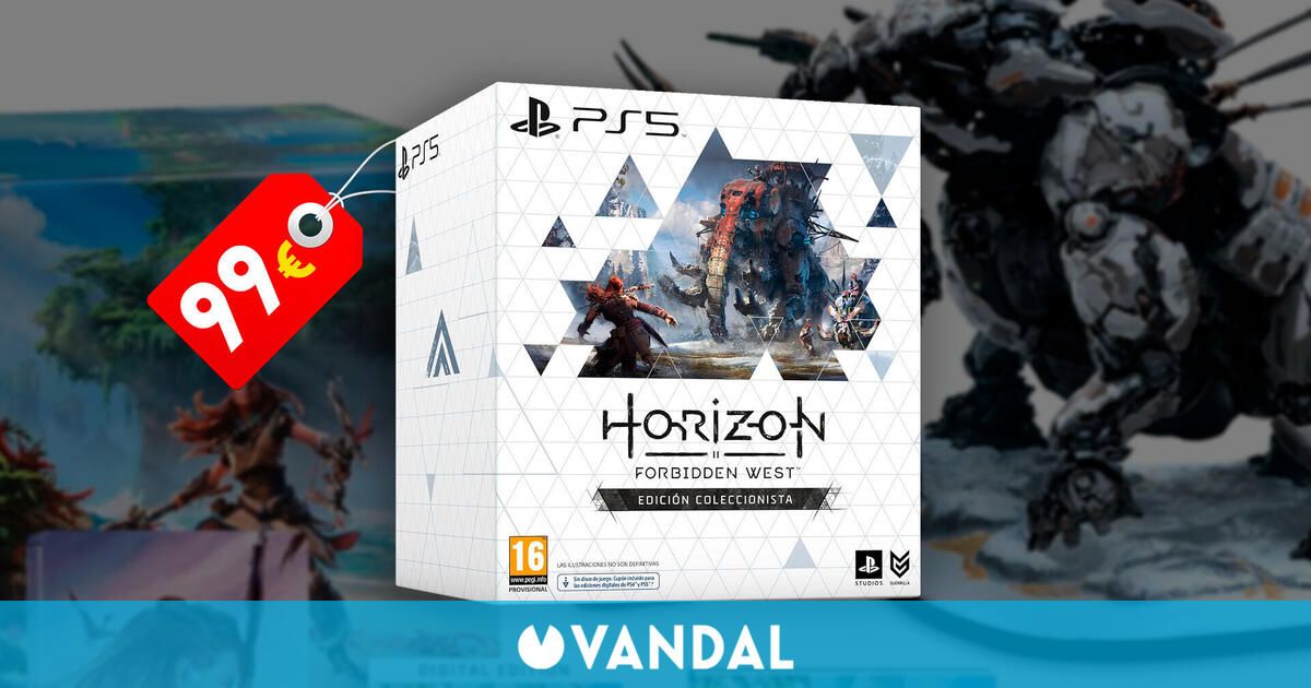 Consigue a mitad de precio la espectacular edición coleccionista de Horizon Forbidden West en Amazon