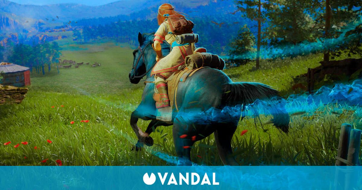 Un Death Stranding en la Mongolia del siglo XIII, pero a caballo y repleto de naturaleza