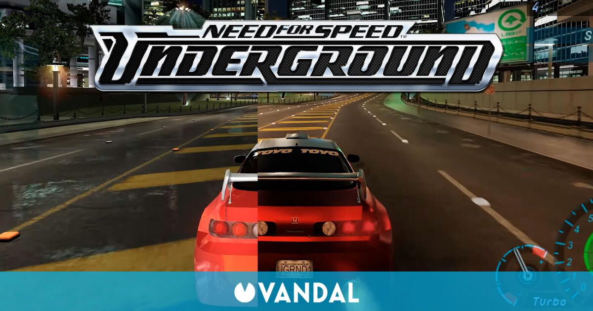 Un mod usa IA para que Need For Speed: Underground se vea mejor que nunca