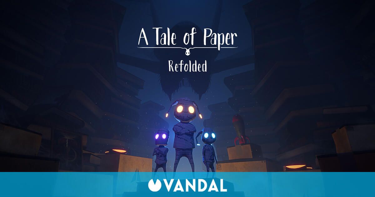 A Tale of Paper: Refolded, la reedición del videojuego indie español, ya está en formato físico para PS5