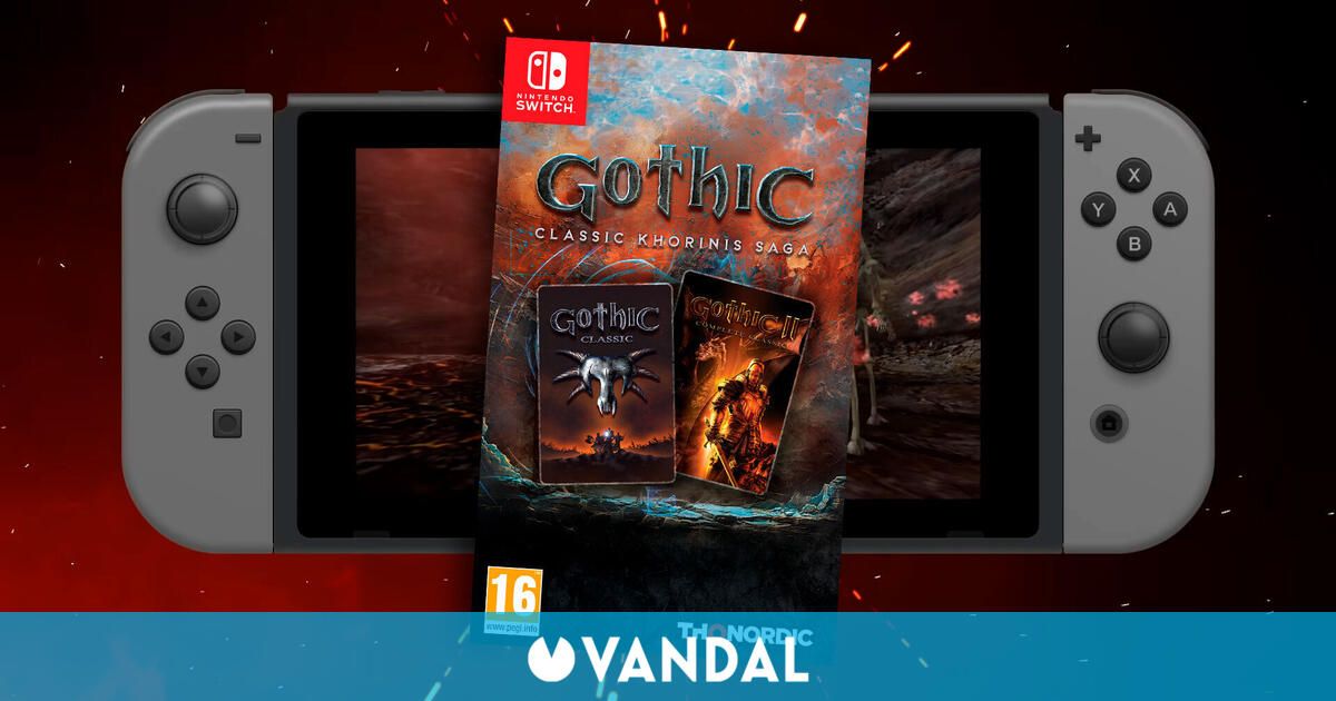 Lles fans de lles videojuegles de rol estan de enhorabuena: La saga Gothic tendra coleccion fisica en Switch en junio
