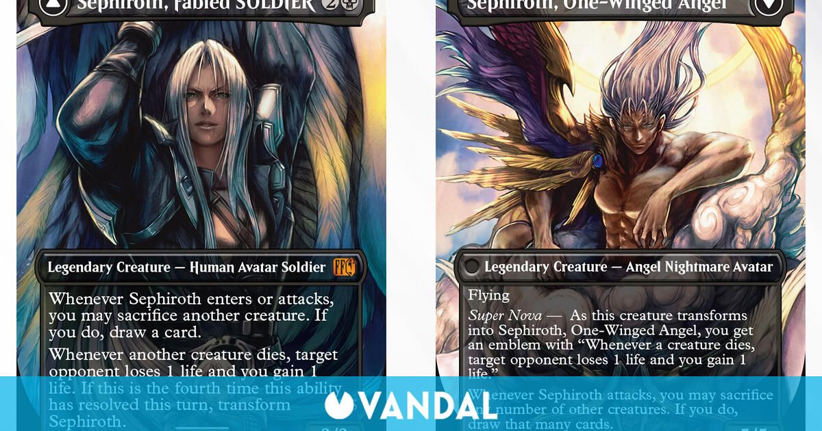 Una carta de Magic: The Gathering dispara las especulaciones sobre el tercer juego de Final Fantasy 7 Remake