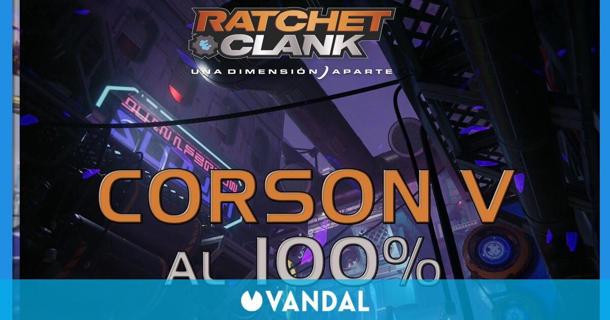 Corson V en Ratchet & Clank Una dimensión aparte al 100