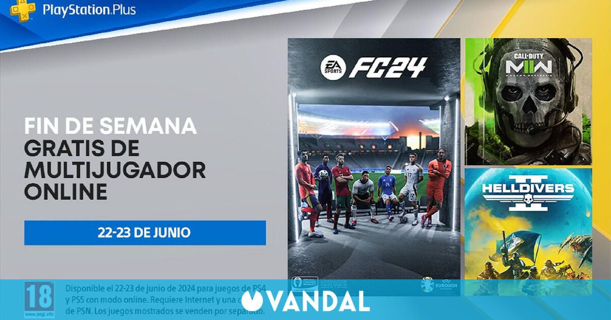 Este fin de semana podrás jugar gratis al multijugador online de PS4 y PS5