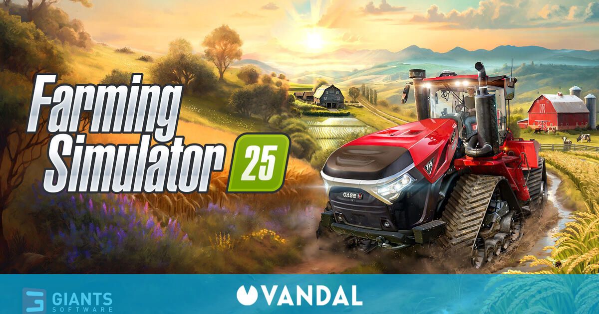 Después de 3 años sin una nueva entrega, el simulador de granjas por excelencia regresa con Farming Simulator 25