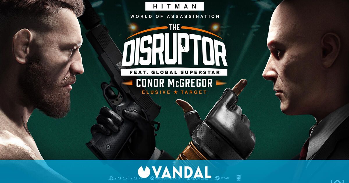 Conor McGregor llega a Hitman en una nueva misión que está disponible gratis para todos los jugadores