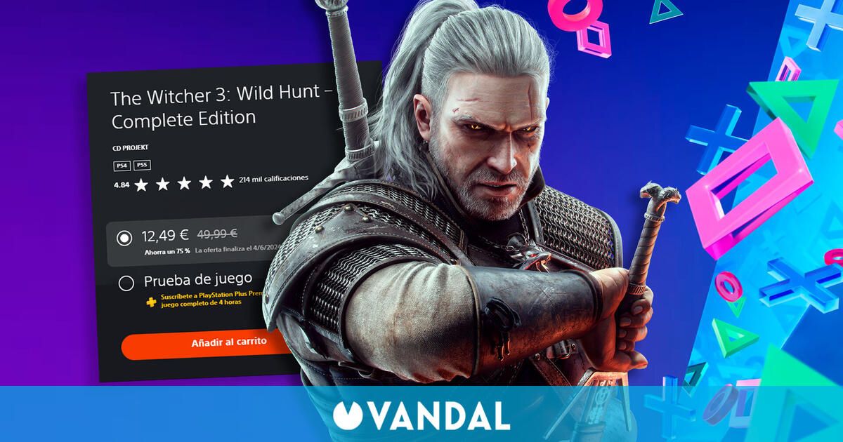 Consigue la edición más completa de The Witcher 3 a su mínimo histórico en PS Store sólo por tiempo limitado