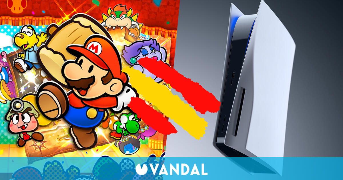 Paper Mario: La puerta milenaria y PS5 fueron lo más vendido en España durante la última semana