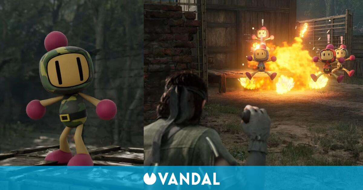 Metal Gear Solid Delta muestra el modo 'Snake vs Bomberman', exclusivo de Xbox Series