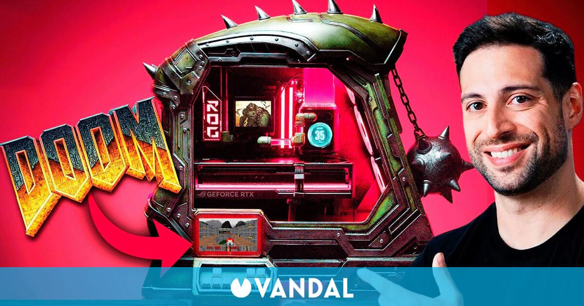 ¿Cómo sería un PC gaming para el Doom Slayer? Nate Gentile nos lo muestra... ¡y tiene una sorpresa!
