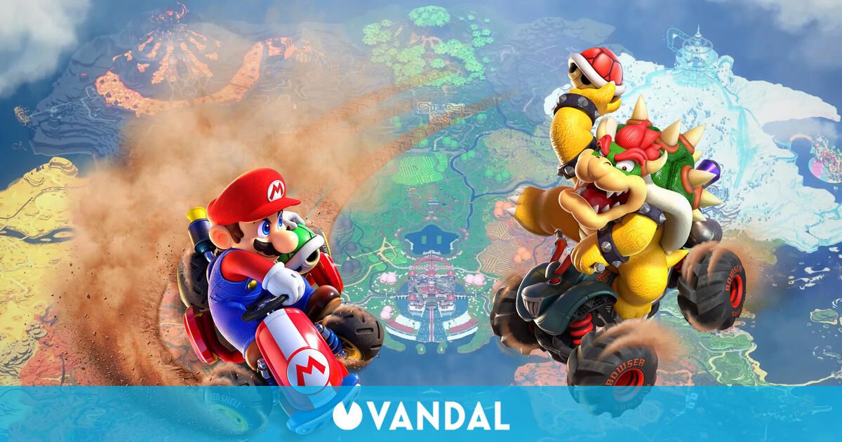 Un jugador de Mario Kart World descubre un detalle hasta ahora secreto del diseño de su mundo abierto