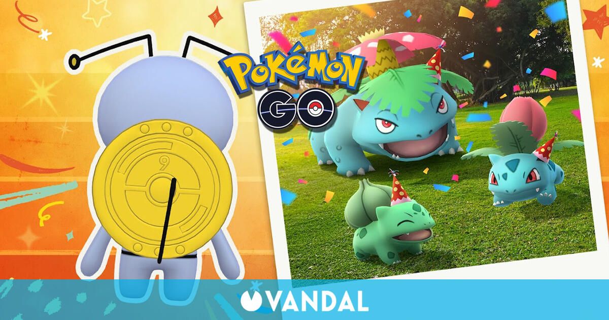 Pokémon GO está de celebración: El 9º aniversario nos trae a Jirachi y Gimmighoul shiny, entre más bonus