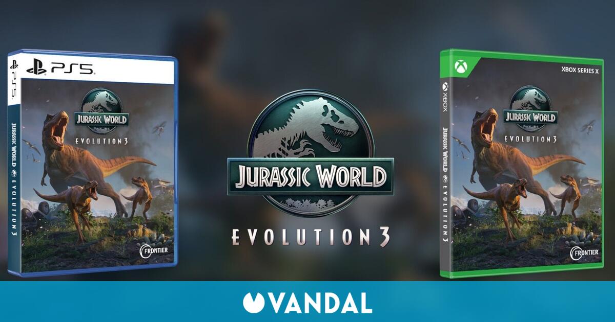 Ya disponible para reservar la edición física de Jurassic World Evolution 3 en PS5 y Xbox Series