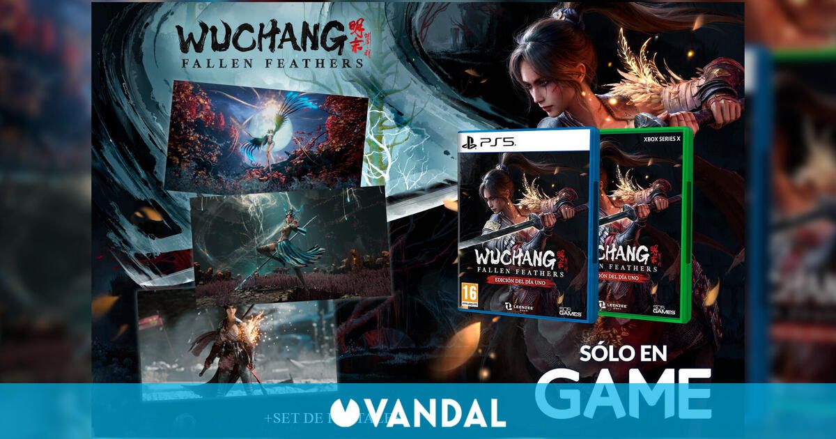 Reserva Wuchang: Fallen Feathers en GAME y llévate un set de...