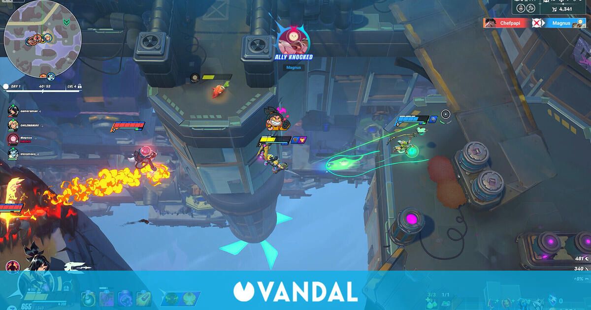 Con casi un 90 % de reseñas positivas, el MOBA SUPERVIVE...