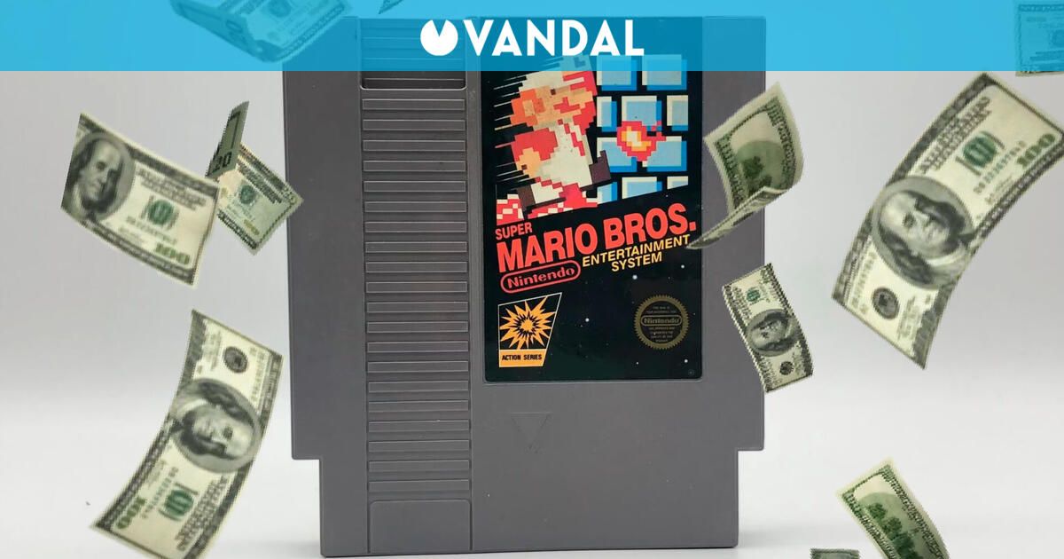 Super Mario Bros. bate todos los récords tras vender una copia precintada de NES por 3 millones de dólares