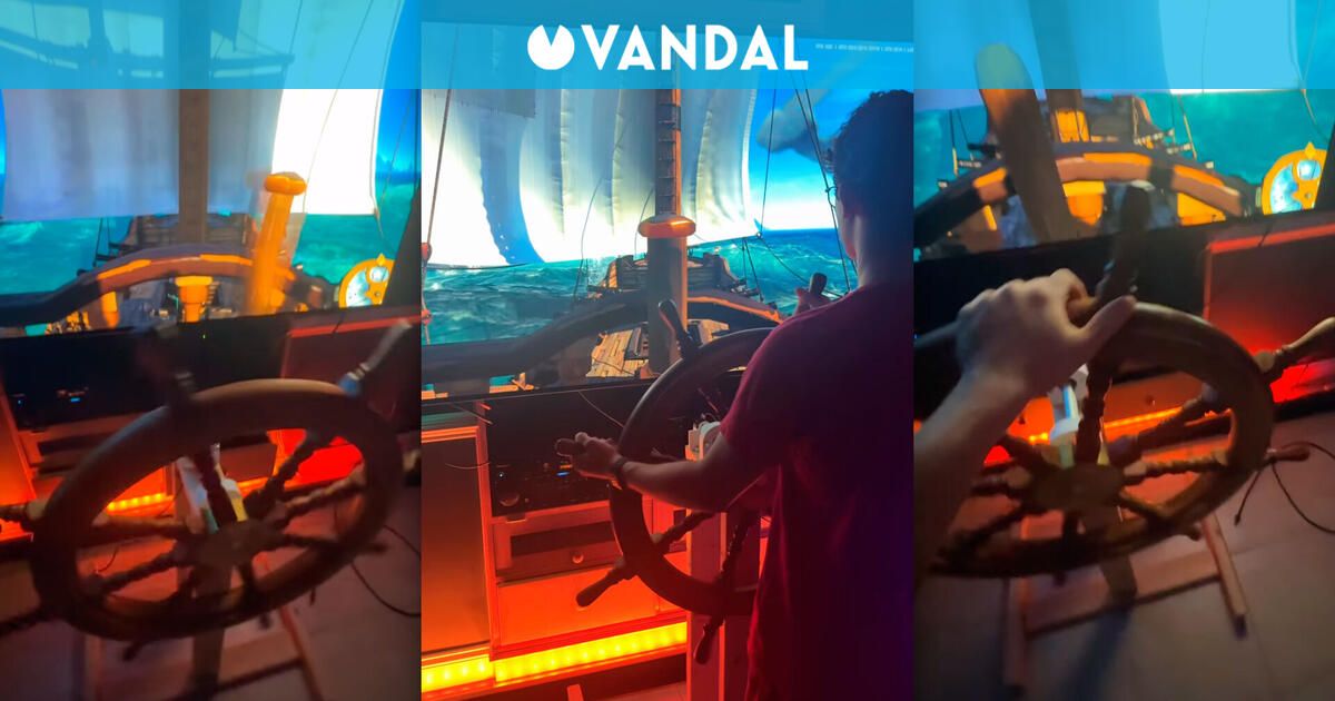 Crea su propio timón de barco pirata para jugar a Sea of Thieves como si fuera un simulador