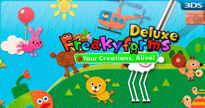 Análisis Freakyforms Deluxe: ¡Tus creaciones cobran vida! - Nintendo 3DS