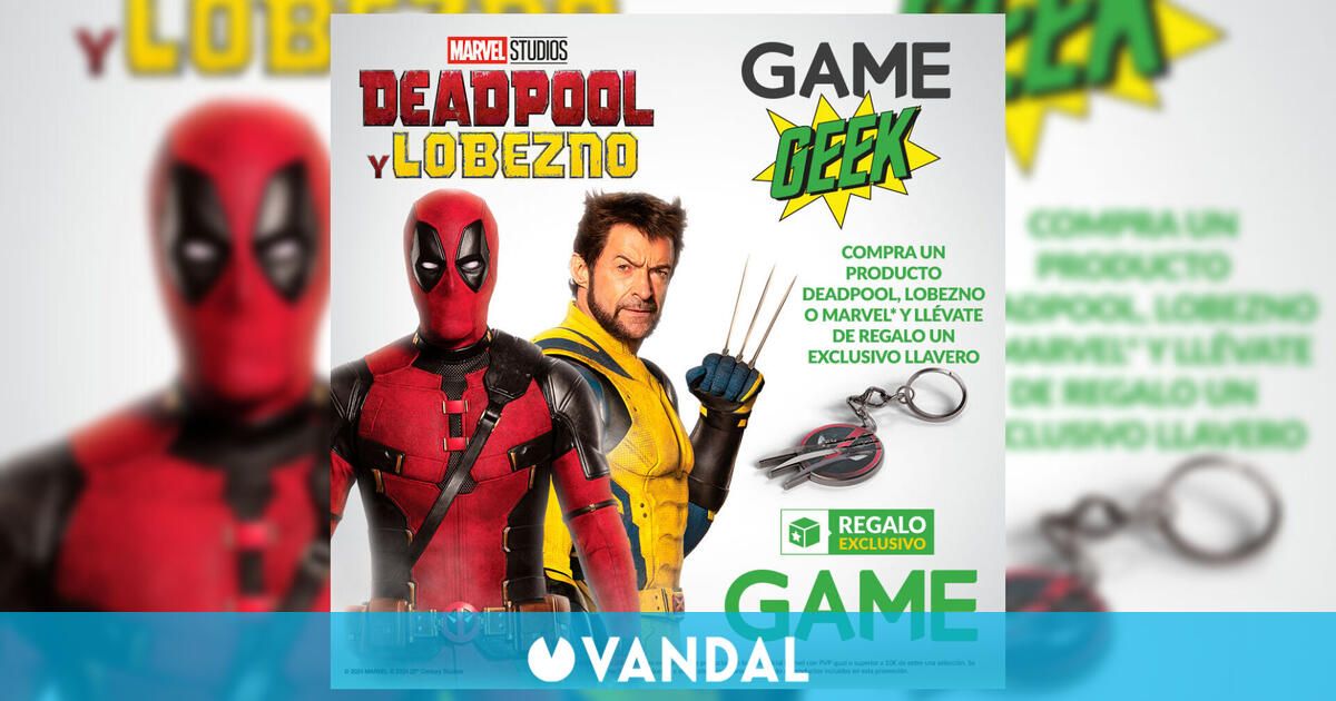 Llévate un regalo exclusivo al comprar productos de Deadpool y Lobezno en GAME