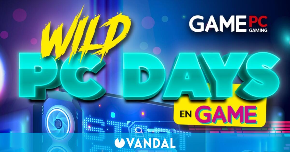 Llegan los Wild PC Days a GAME con grandes ofertas en ordenadores y accesorios para PC