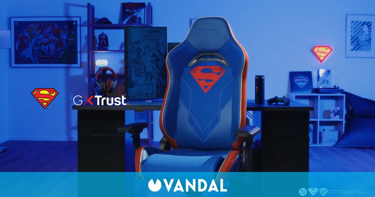 GXTrust celebra el estreno de Superman lanzando una colección gaming inspirada en el superhéroe de DC