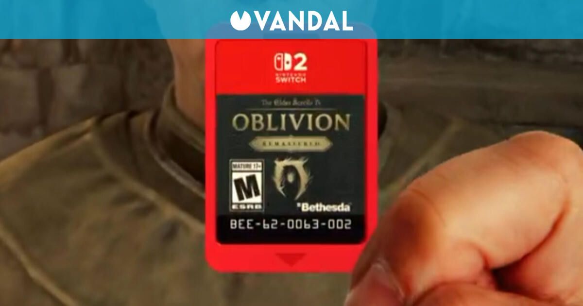 Bethesda presumió edición física de Oblivion Remastered en Nintendo Switch