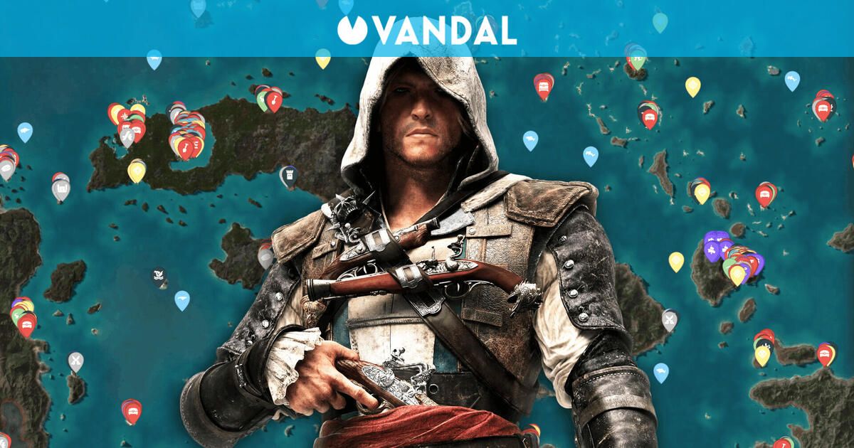Mapa interactivo de AC Black Flag Resynced con todo lo necesario
