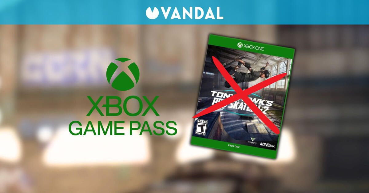 Xbox retira Tony Hawk's Pro Skater 1 + 2 de Game Pass por licencias
