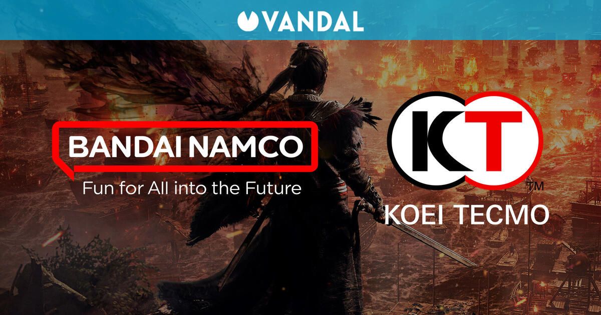 Bandai Namco seguirá distribuyendo juegos físicos y anuncia una ampliación de su acuerdo con Koei Tecmo