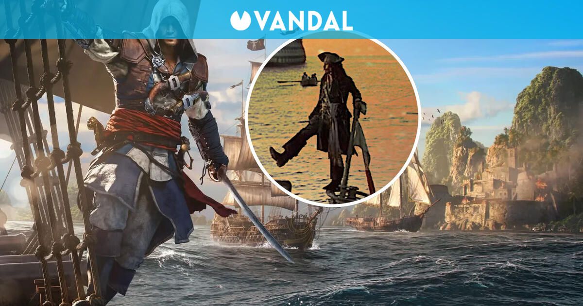 Ubisoft oculta guiño a Piratas del Caribe en Assassin's Creed Black Flag Resynced