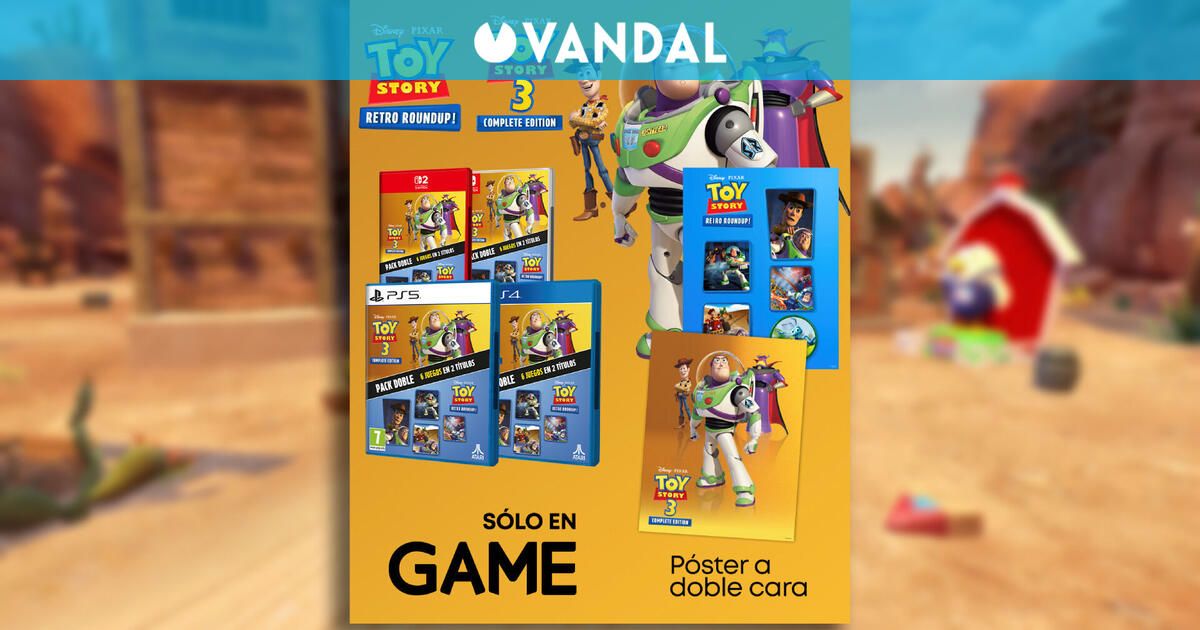 GAME regala póster con reserva de Toy Story