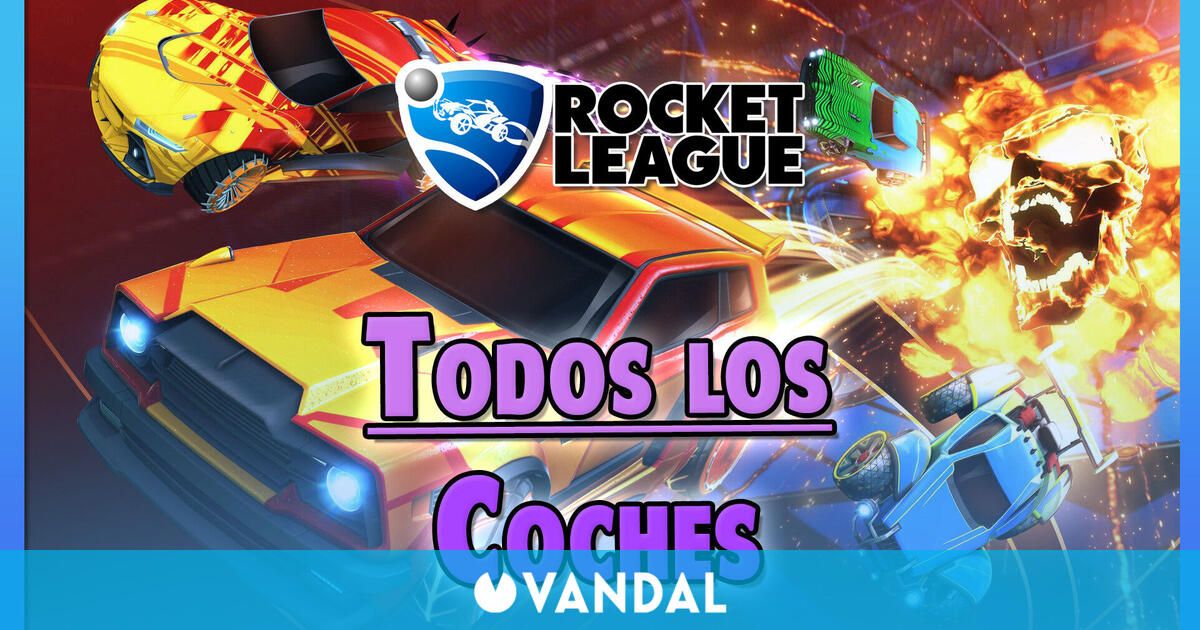 Rocket League: TODOS los coches y cómo conseguirlos (rarezas y hitboxes)