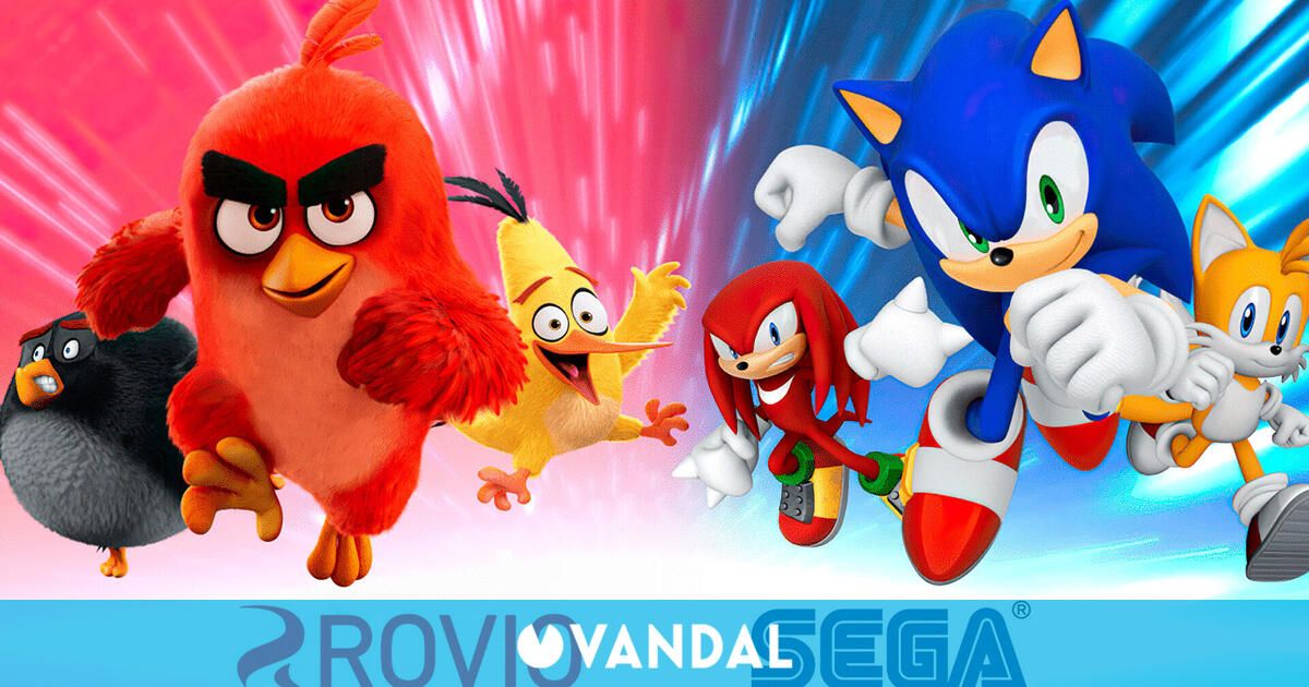 Sega toma el control total de Angry Birds: Quieren potenciar la licencia tal y como hicieron con Sonic