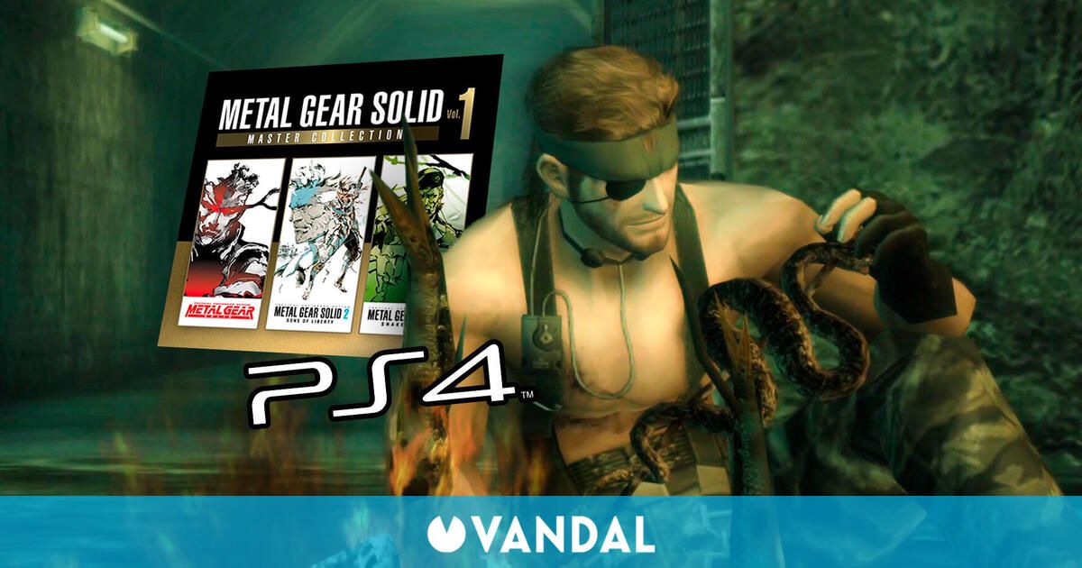 Metal Gear Solid: Master Collection Vol. 1 also coming to PS4