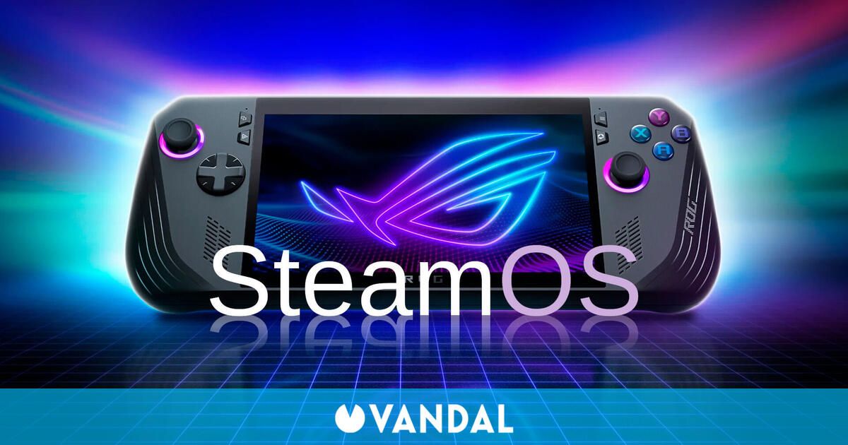 ASUS ROG Ally y cualquier portátil podrán ser Steam Deck: Valve da soporte de SteamOS a otros PC portátiles